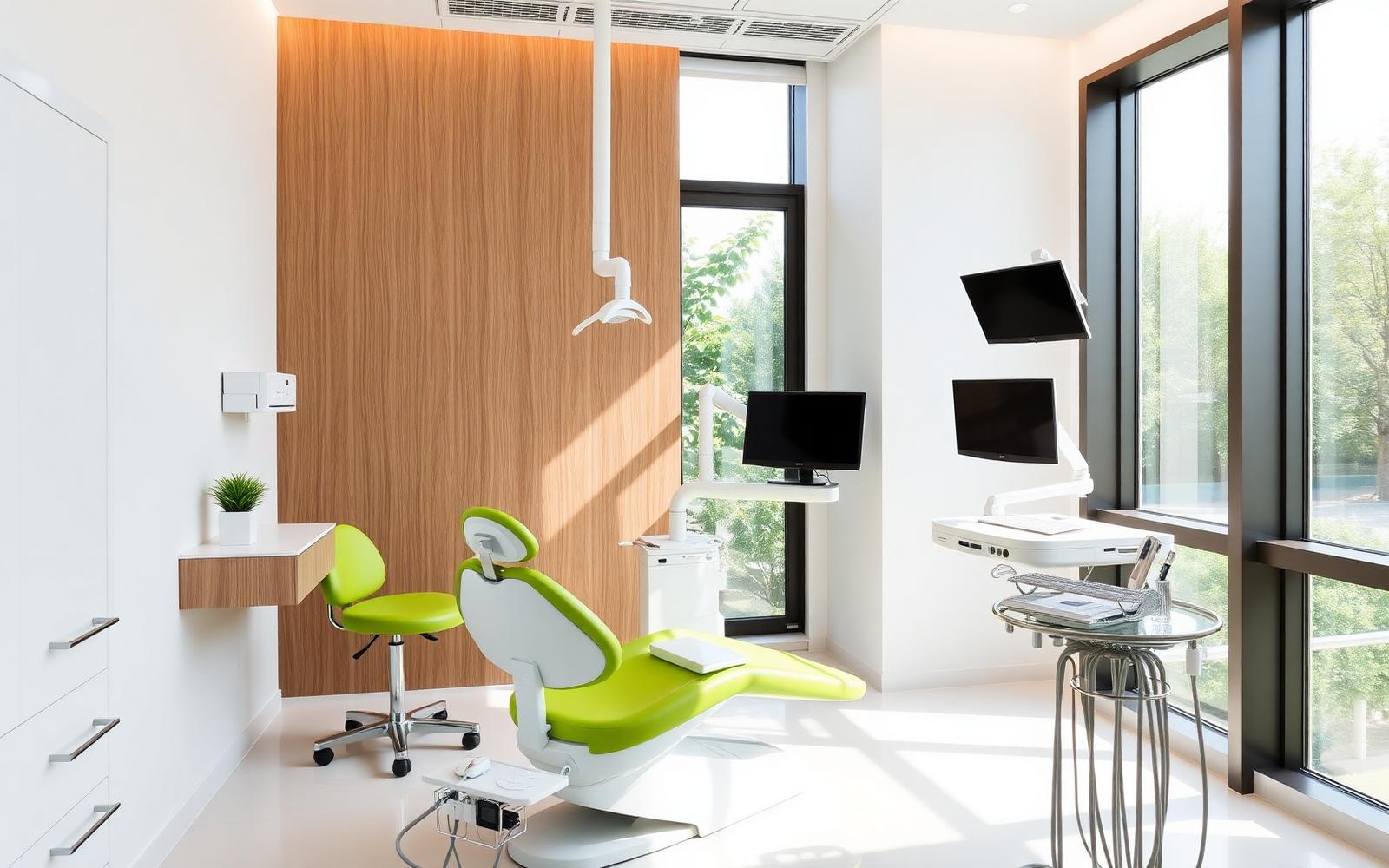Bright modern dental surgery interior at Skerries Dental Care